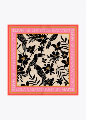 PAÑUELO SATINADO LOLA CASADEMUNT